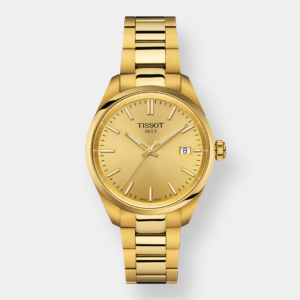 Tissot PR 100 Quarz - Gold 34mm Edelstahl