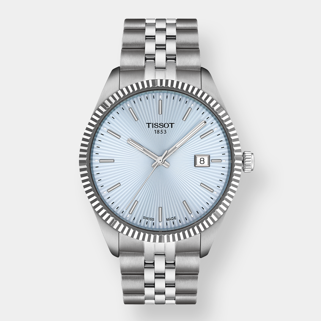 Tissot Ballade Quarz – Ice Blue 40mm Edelstahl