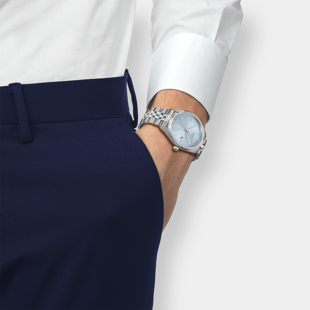 Tissot Ballade Quarz – Ice Blue 40mm Edelstahl – Bild 3