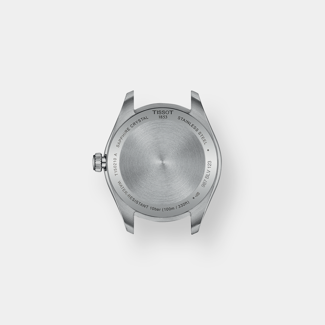 Tissot PR 100 Quarz – Ice Blue 34mm Edelstahl – Bild 2
