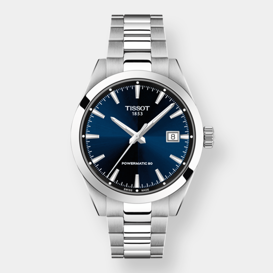 Tissot Gentleman Powermatic 80 – Blau 38mm Edelstahl