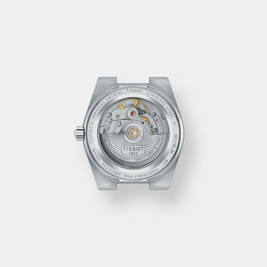 Tissot PRX 35 Powermatic 80 – Eisblau 35mm Edelstahl – Bild 2