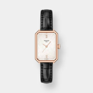 Tissot SRV Perlmutt Quarz – Schwarz 22mm Leder