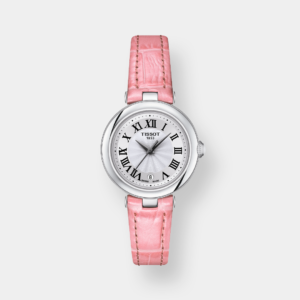 Tissot Bellissima Small Lady Quarz – Silber 26mm Leder Rosa