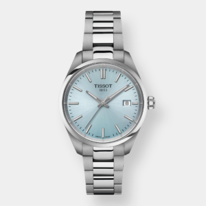 Tissot PR 100 Quarz – Ice Blue 34mm Edelstahl