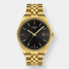 tissot ballade 40mm quarz gold 40mm edelstahl