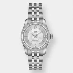 tissot ballade lady cosc – perlmutt 32mm edelstahl