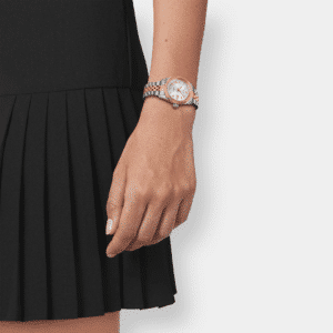 tissot ballade powermatic 48 cosc bicolor 30mm edelstahl