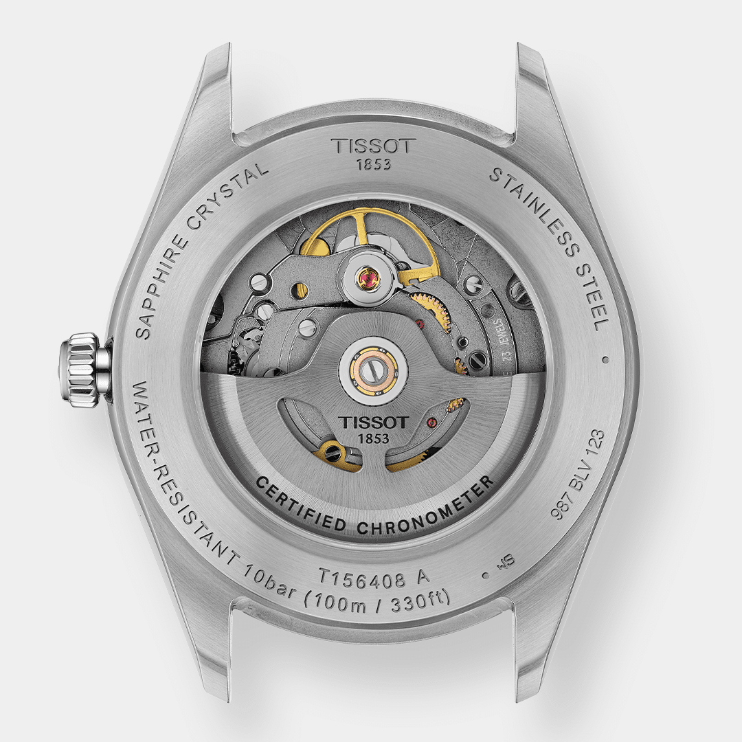 tissot ballade powermatic 80 cosc grün 40mm edelstahl