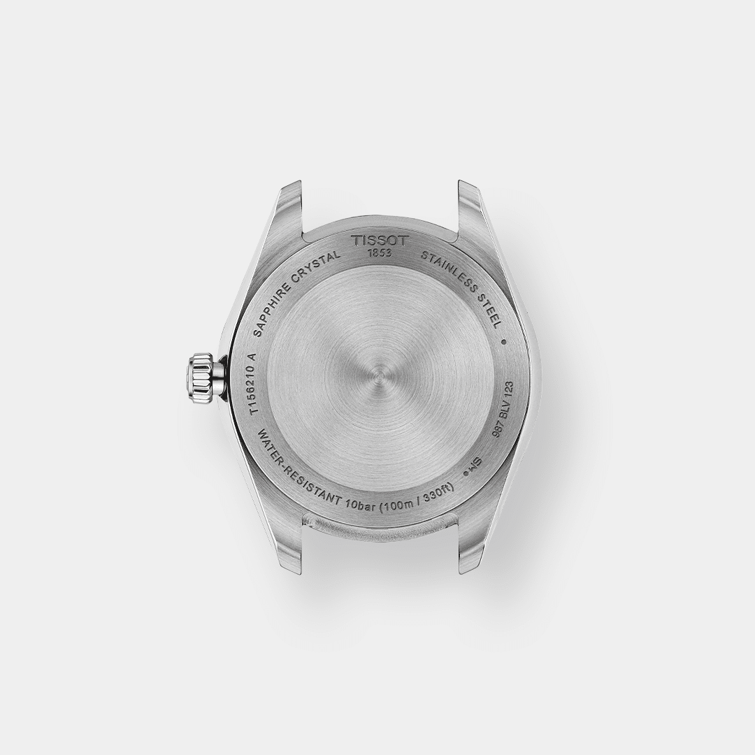 tissot ballade quarz – bicolor silber 34mm edelstahl