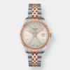 tissot ballade quarz – bicolor silber 34mm edelstahl