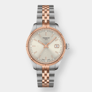 tissot ballade quarz – bicolor silber 34mm edelstahl
