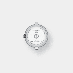 tissot bellissima small lady quarz – silber 26mm leder rosa