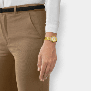 tissot classic dream lady quarz – gold 28mm edelstahl