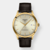 tissot classic dream powermatic 80 – beige 40mm leder