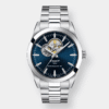 tissot gentleman open heart automatic – blau 40mm edelstahl