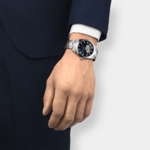 tissot gentleman open heart automatic – blau 40mm edelstahl