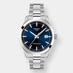 tissot gentleman powermatic 80 – blau 38mm edelstahl
