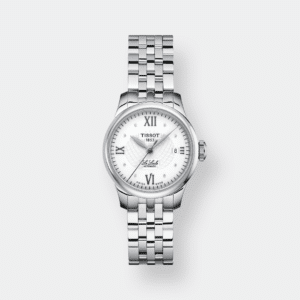 tissot le locle automatic – silber edelstahl 25mm diamanten