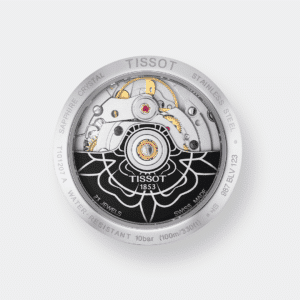 tissot pr 100 powermatic 80 lady – perlmutt 33mm stahl