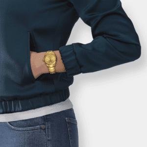 tissot pr 100 quarz gold 34mm edelstahl