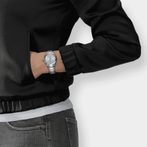 tissot pr 100 quarz – ice blue 34mm edelstahl