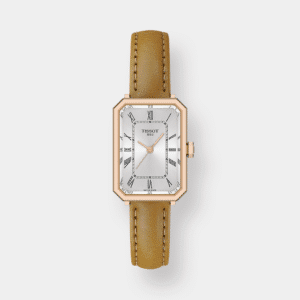 tissot srv quarz – silber 30mm rosé pvd
