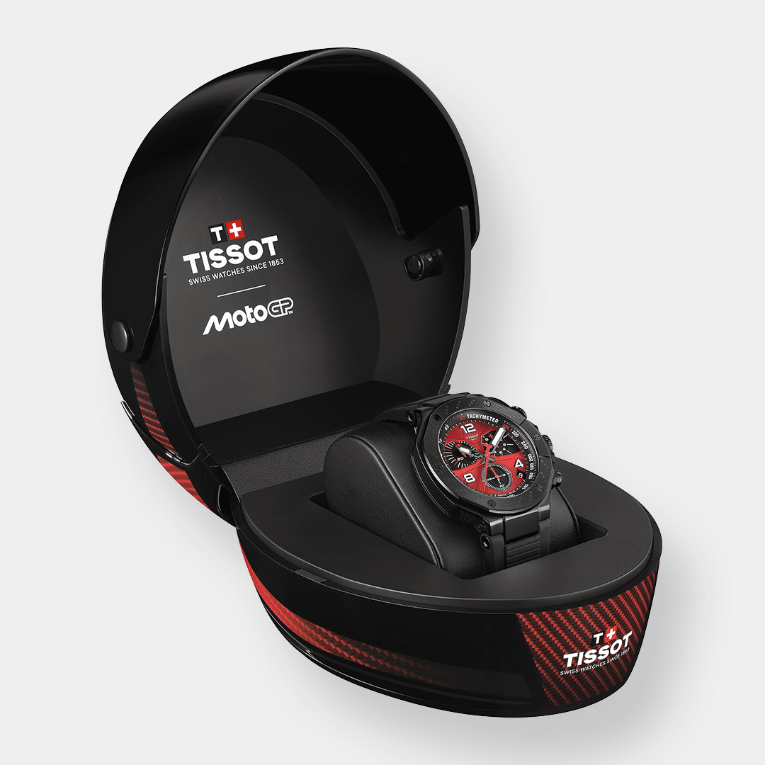 tissot t race motogp chronograph – rot 45mm limited edition