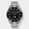 tissot t touch connect smartwatch quarz – schwarz 43mm titan