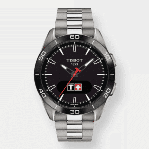tissot t touch connect smartwatch quarz – schwarz 43mm titan