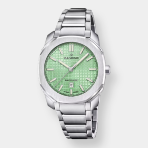 Candino Classic Coupe Quarz – Grün 35mm Edelstahl