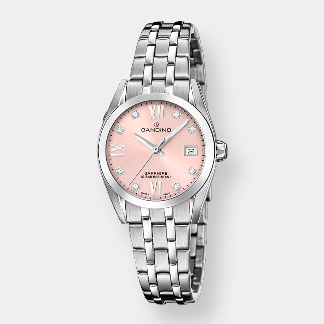 Candino Classic Couple Quarz – Roségold 28,5mm Edelstahl