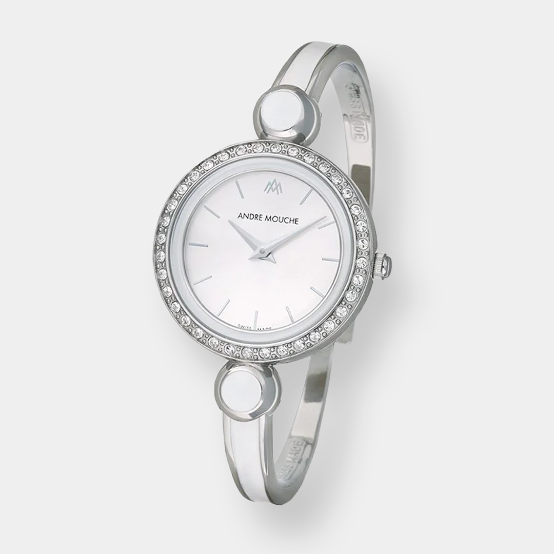 Aria Crystal Quarz – Weiss 29mm Palladium Swarovski