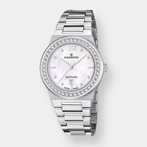 Candino Lady Casual Quarz – Weiß 34mm Edelstahl