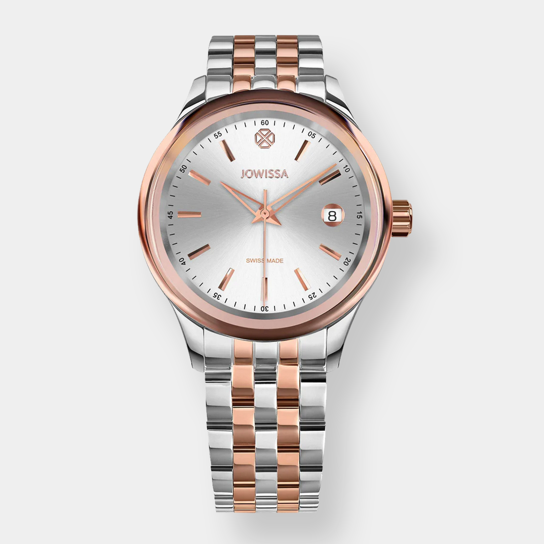 Jowissa . Tiro Quarz – Bicolor 38mm Edelstahl