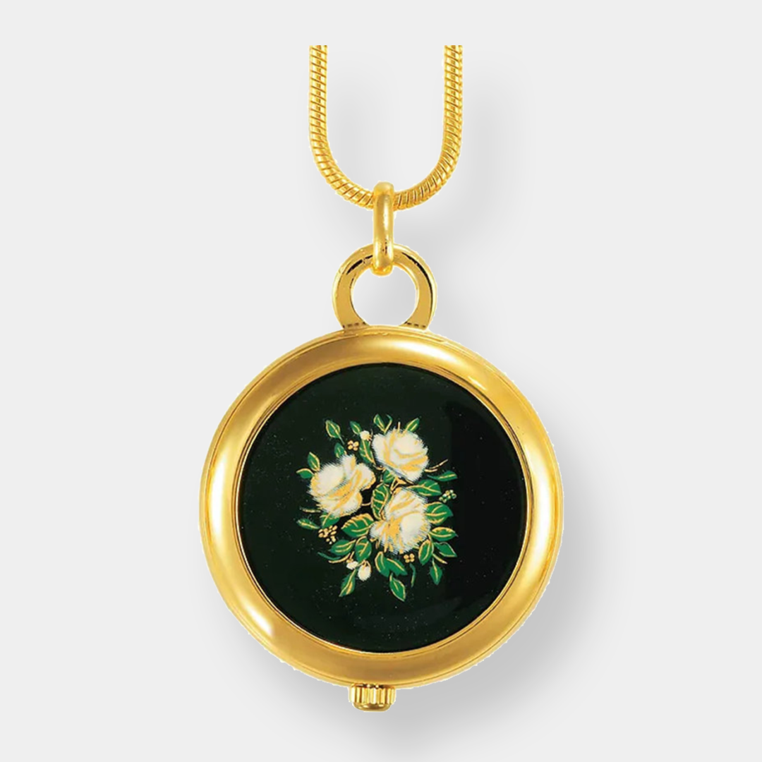 André Mouche Classico Rose – Schwarz 25mm Gold