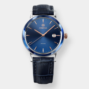 Jowissa . Magno Quarz – Blau 40mm Leder