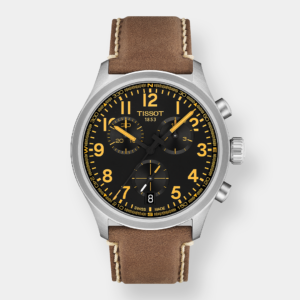 Tissot Chrono L – Schwarz 42mm Leder Braun