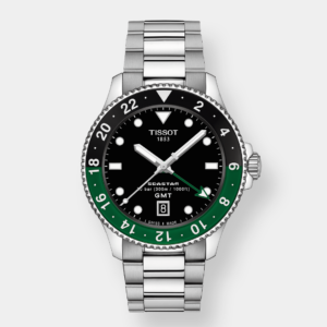 Tissot Seastar 1000 GMT Quarz – Schwarz Grün 40mm