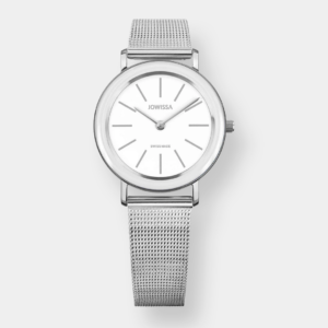 Jowissa . Alto Quarz – Weiß 30mm Edelstahl