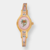 andré mouche edelweiss quarz gold pink 22mm edelstahl