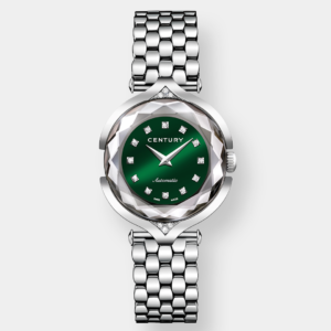 Century . AFFINITY Q/U Automatik – Grün 34mm Edelstahl