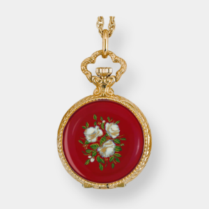 André Mouche Renaissance – Rot 25mm Gold Plated