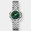 century . affinity q/u automatik – grün 34mm edelstahl