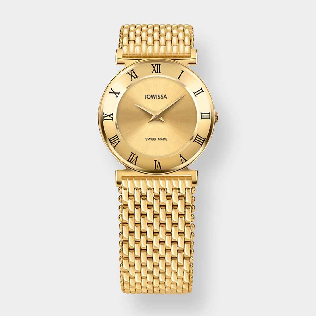 Jowissa Roma Quarz – Gold 36mm Edelstahl