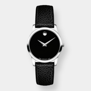 Movado Museum Classic Lady – Schwarz 28mm Edelstahl