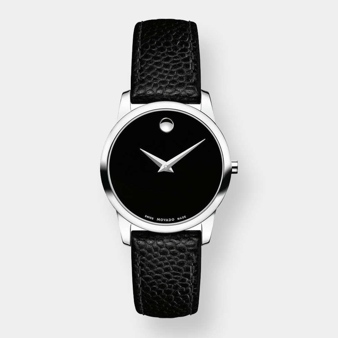 Movado Museum Classic Lady – Schwarz 28mm Edelstahl