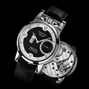 epos artistry 3383 vertical bd – silber 41mm handaufzug
