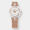 jowissa . facet strass quarz – perlmutt 30mm rosé
