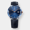jowissa . magno quarz – blau 40mm leder